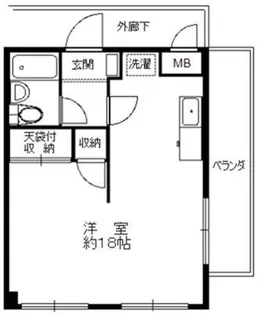 コーセーレヂデンス【3階】の間取り