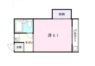 カーサ・アルバ【2階】の間取り