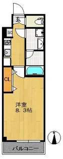 コントレイル【2階】の間取り