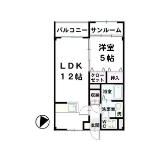 あんずRio【2階】の間取り
