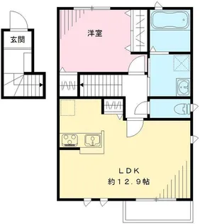 シェーナ赤堤【2階】の間取り