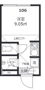 Sunny Sky赤塚【1階】の間取り