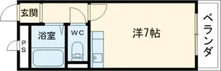 メゾン揺光【2階】の間取り
