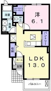 フローラ ボニータ【1階】の間取り
