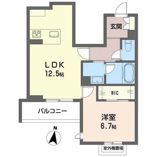 インセプション【3階】の間取り