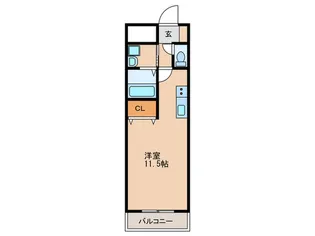 casa raffine deux【3階】の間取り