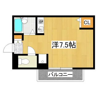 ハイク小南【2階】の間取り