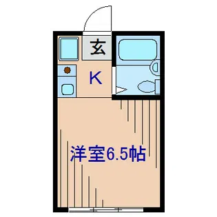 サンライズ菊名【1階】の間取り