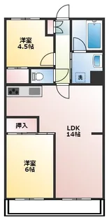 藤喜マンション【4階】の間取り