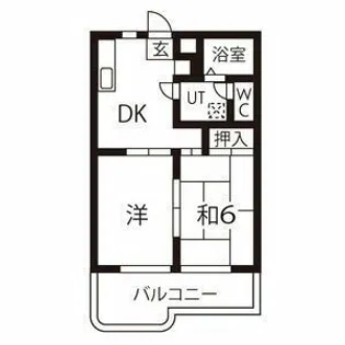 ハウスPAO-11【2階】の間取り