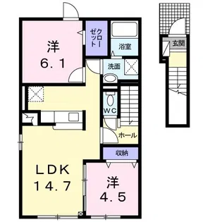 メゾン K【2階】の間取り