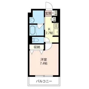 ディアコート善福寺【2階】の間取り