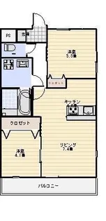 イルマーレ高地【3階】の間取り