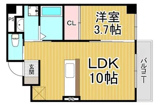 伊丹中央4丁目新築PJ【6階】の間取り