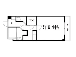 ルーミネス芦谷三番館【4階】の間取り
