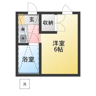 メゾン板橋【1階】の間取り