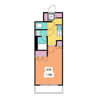 BPRレジデンス東十条【7階】の間取り