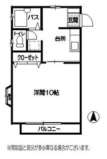 リヴ・アイランドA【2階】の間取り