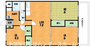 ハイブリッド交北I【2階】の間取り