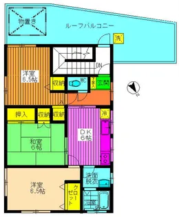 榎本ビル【3階】の間取り