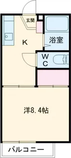 コーポセレクション【2階】の間取り