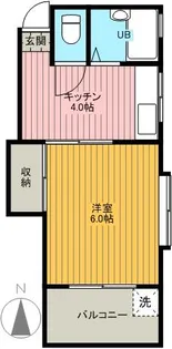 コーポ長崎【3階】の間取り