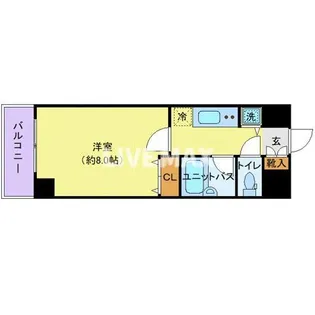 CITY SPIRE東大井【5階】の間取り