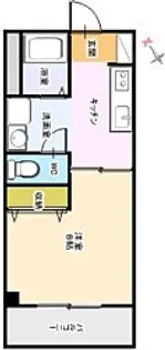 ヴィラグランベール【2階】の間取り