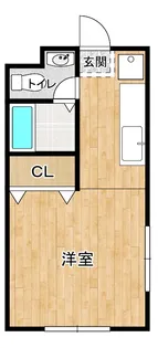パレスSH A棟【2階】の間取り