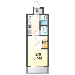 ウエストポンドビル【6階】の間取り