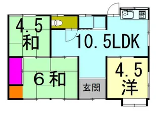 広島県福山市東深津町7【一戸建】の間取り