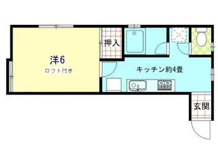 カーサシュウ【2階】の間取り