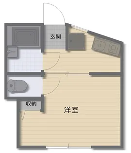 PAO瀬戸ヶ谷【1階】の間取り
