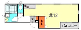 クオリア参番館【3階】の間取り