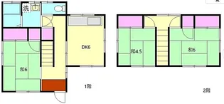神奈川県小田原市早川3【一戸建】の間取り
