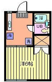 カーサヴェルデ関谷1【2階】の間取り