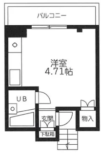 ベルハイムミチ【4階】の間取り