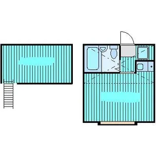 アスリエ【2階】の間取り