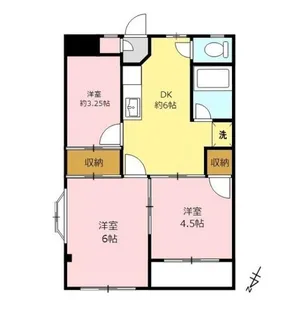 パールハイツ【1階】の間取り