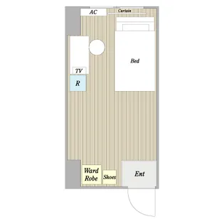 ブルーフィンコート西葛西【6階】の間取り