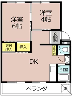 神奈川県横浜市神奈川区菅田町【マンション】の間取り