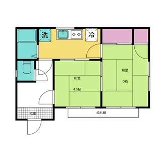 神奈川県横浜市港北区鳥山町【一戸建】の間取り