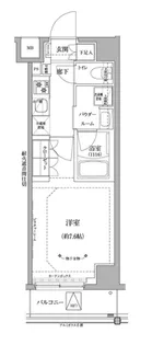 RELUXIA北赤羽【5階】の間取り