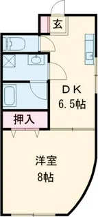 カーサーシンセラー【6階】の間取り