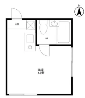 リード南大塚【1階】の間取り