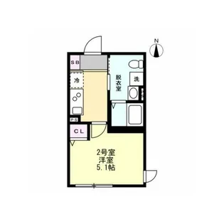 神奈川県藤沢市高倉【アパート】の間取り
