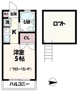 サンコーパレス【1階】の間取り