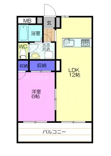 エンゼルタウン宝石【3階】の間取り