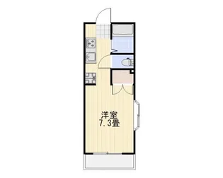 れぴゅーとキリン【1階】の間取り