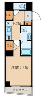東京都練馬区練馬1【マンション】の間取り
